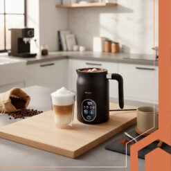 Elektriline piimavahustaja-piimasoojendaja LED-ekraaniga Soodukas.Com