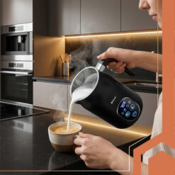 Elektriline piimavahustaja-piimasoojendaja LED-ekraaniga Soodukas.Com