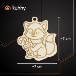 Värvitavad puidust jõuluehted 24tk Soodukas.Com