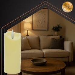 LED küünal 12,5x5cm Soodukas.Com