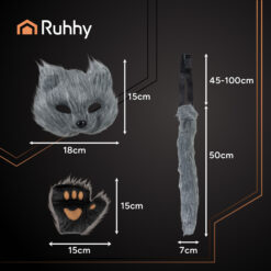 Loomakostüüm - karvane hundi kostüüm Soodukas.Com