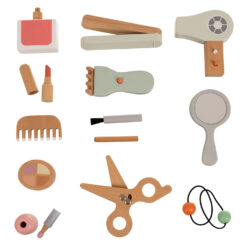 Puidust iluhooldustarvete ja kosmeetika komplekt lastele Soodukas.Com