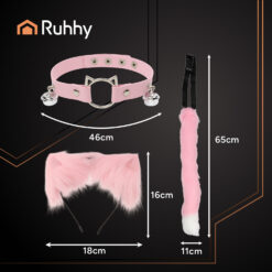 Roosa kassi kostüüm Soodukas.Com