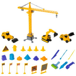Mängukomplekt kineetilise liiva ja ehitusmasinatega Soodukas.Com
