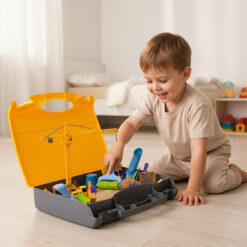 Mängukomplekt kineetilise liiva ja ehitusmasinatega Soodukas.Com