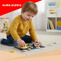 Puidust motoorika- ja õppemäng "Päikesesüsteem" Soodukas.Com