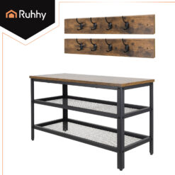 Esikumööbel - jalatsiriiul-pink + nagid  Soodukas.Com