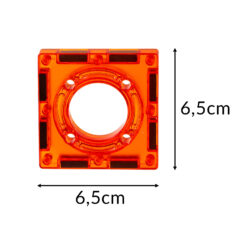 Magnetklotsid - 110-osaline pallirada valgustusega Soodukas.Com