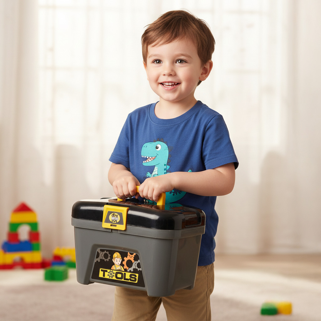 3in1 mängutöökoda + 59-osaline tööriistakomplekt kohvris – Soodukas.Com 3in1 mängutöökoda + 59-osaline tööriistakomplekt kohvris - Image 10