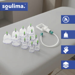 Vaakumkupud pumbaga 12tk Soodukas.Com