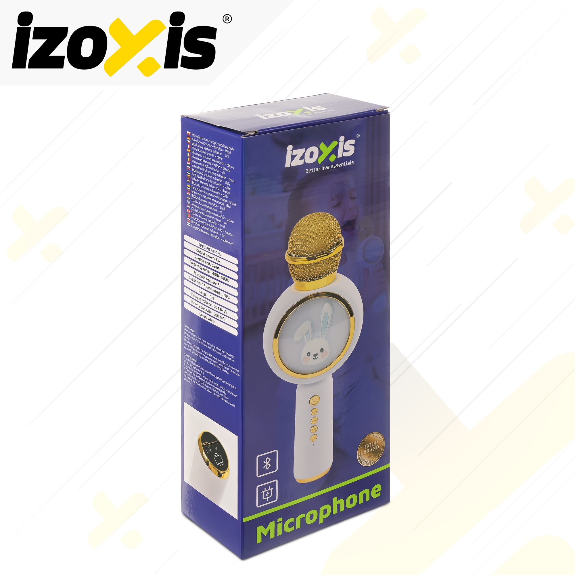 Juhtmevaba Bluetooth karaoke-mikrofon valgusefektidega – Soodukas.Com Juhtmevaba Bluetooth karaoke-mikrofon valgusefektidega - Image 3