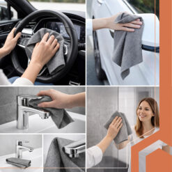 Triibuvabad mikrofiiberlapid akendele ja klaasile 30x40cm, 3tk Soodukas.Com