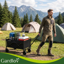 Kokkupandav transpordikäru 90L / 100kg Soodukas.Com