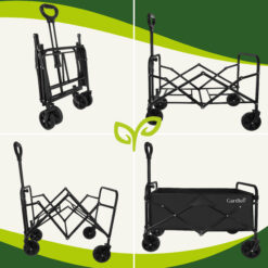 Kokkupandav transpordikäru 90L / 100kg Soodukas.Com