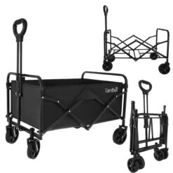 Kokkupandav transpordikäru 90L / 100kg Soodukas.Com