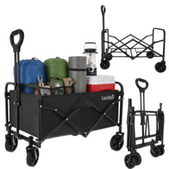 Kokkupandav transpordikäru 90L / 100kg Soodukas.Com