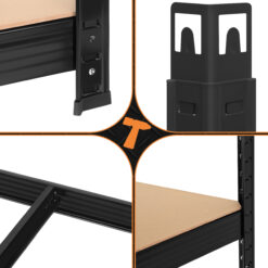 Metallist laoriiul 4 tasapinnaga 150x75x30cm Soodukas.Com