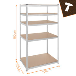 Metallist laoriiul 5 tasapinnaga 180x100x60cm – Soodukas.Com Metallist laoriiul 5 tasapinnaga 180x100x60cm Soodukas.Com