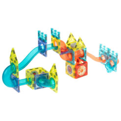 Magnetklotsid - 75-osaline pallirada valguselementidega  Soodukas.Com