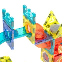 Magnetklotsid - 75-osaline pallirada valguselementidega  Soodukas.Com