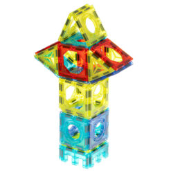 Magnetklotsid - 75-osaline pallirada valguselementidega  Soodukas.Com