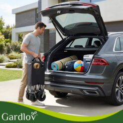 Kokkupandav transpordikäru 150L / 200kg Soodukas.Com