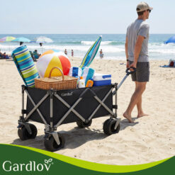 Kokkupandav transpordikäru 150L / 200kg Soodukas.Com