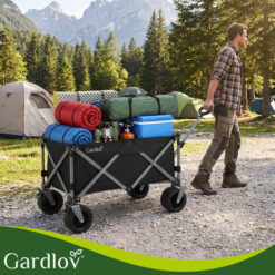 Alternative view of Kokkupandav transpordikäru 150L / 200kg