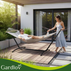 Kahekohaline võrkkiik raamiga 200x150cm Soodukas.Com