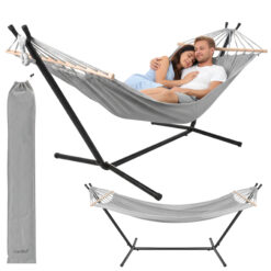 Kahekohaline võrkkiik raamiga 200x150cm Soodukas.Com