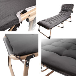 Kokkupandav matkavoodi / välivoodi / lamamistool madratsiga 193cm Soodukas.Com