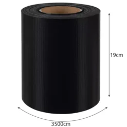 Aialint 19cm x 35m – privaatsuslint aiapiirdele + 25 klambrit Soodukas.Com