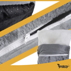 Pehme majakujuline kassipesa padjaga  Soodukas.Com