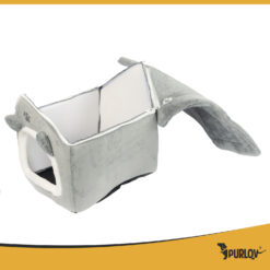 Pehme majakujuline kassipesa padjaga  Soodukas.Com