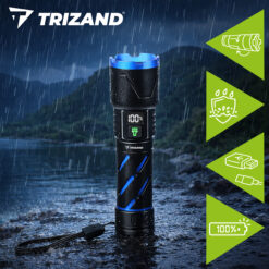 Taktikaline laetav LED-taskulamp 800lm Soodukas.Com