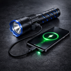 Taktikaline laetav LED-taskulamp 800lm Soodukas.Com