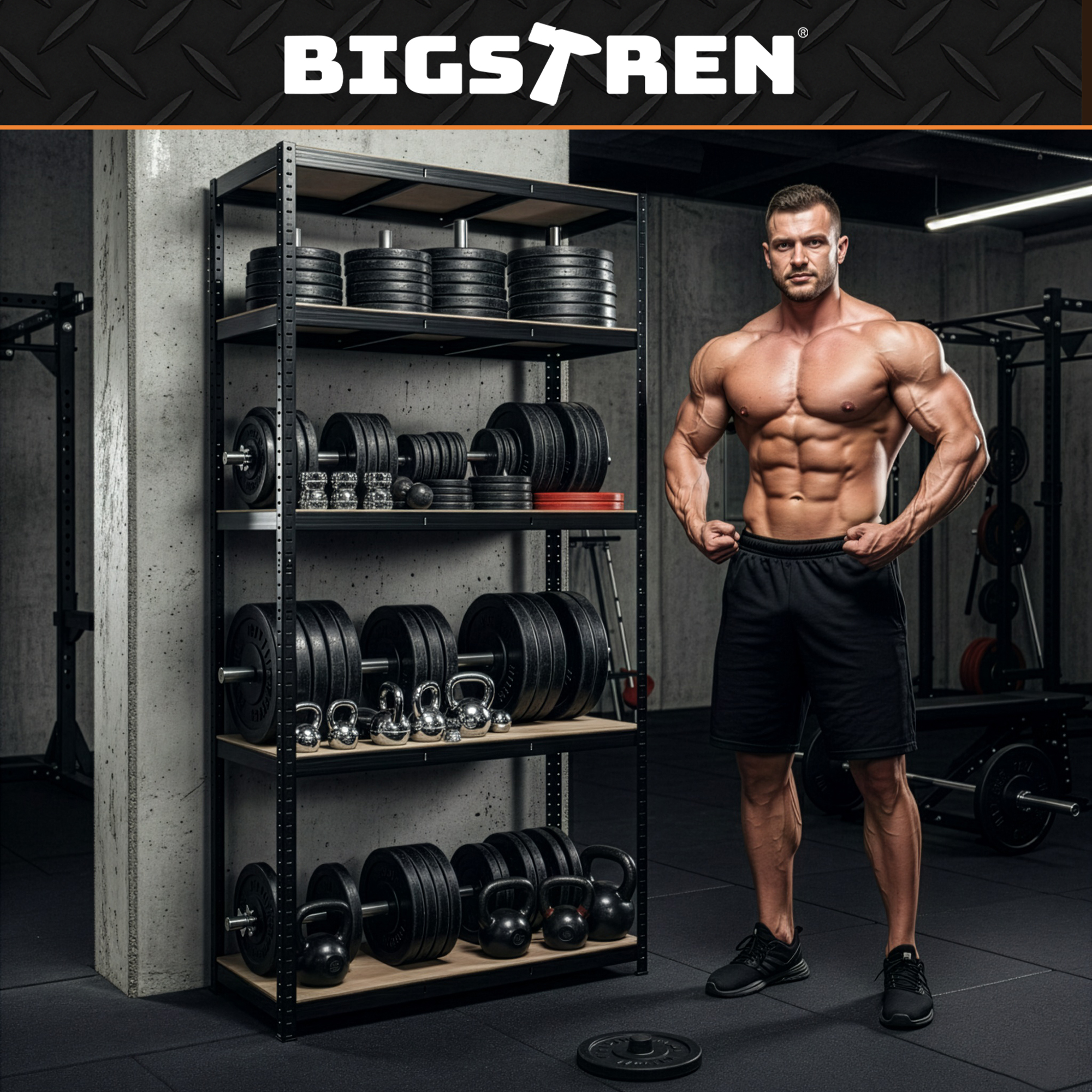 Metallist laoriiul 5 tasapinnaga 180x100x60cm – Soodukas.Com Metallist laoriiul 5 tasapinnaga 180x100x60cm - Image 14