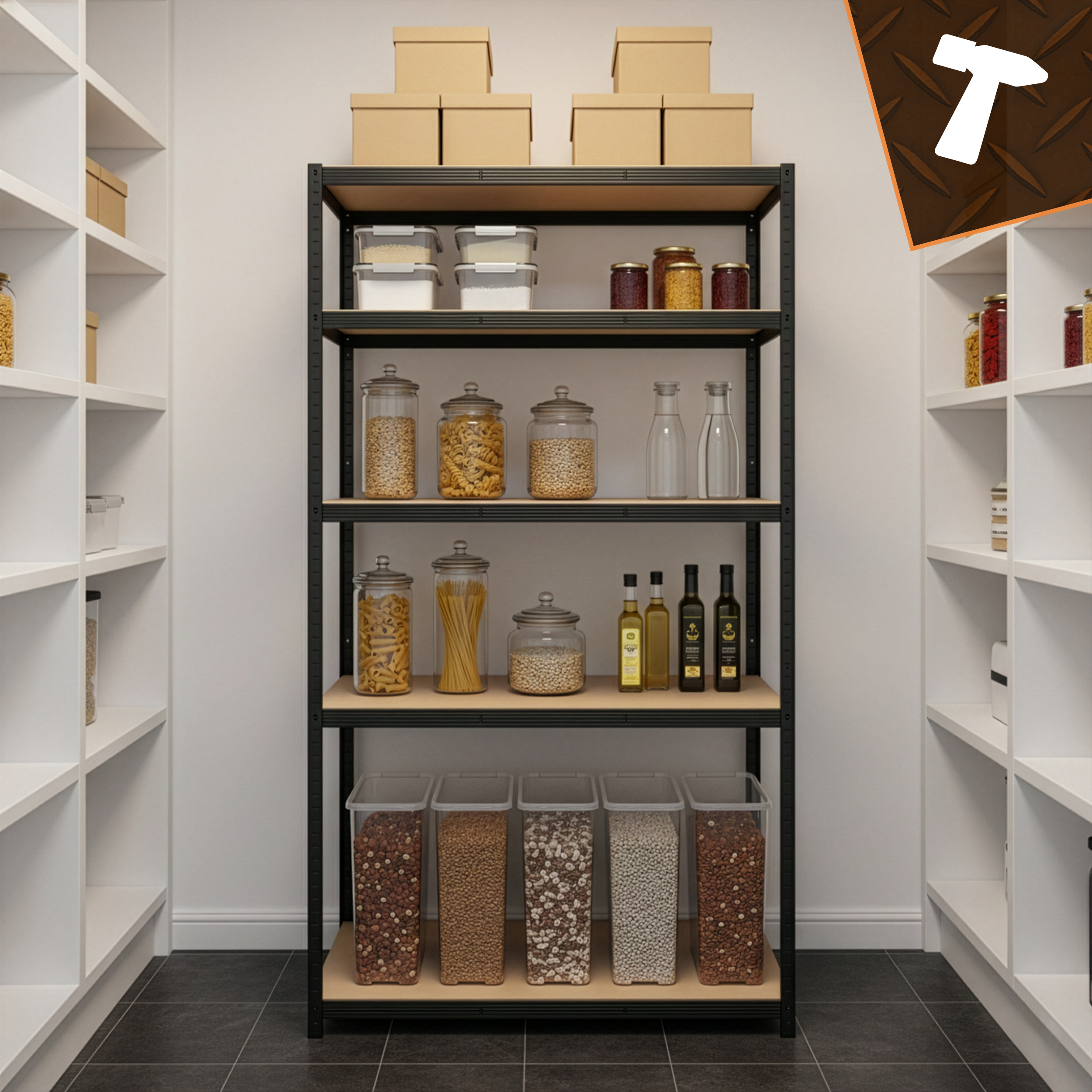 Metallist laoriiul 5 tasapinnaga 180x100x60cm – Soodukas.Com Metallist laoriiul 5 tasapinnaga 180x100x60cm - Image 15