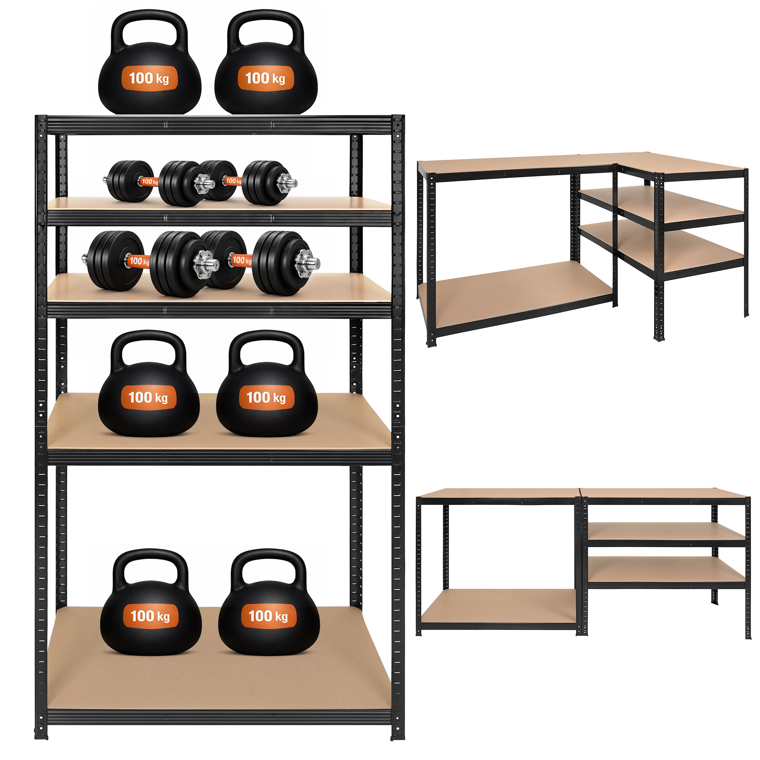 Metallist laoriiul 5 tasapinnaga 180x100x60cm – Soodukas.Com Metallist laoriiul 5 tasapinnaga 180x100x60cm - Image 16