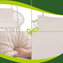 Padjakomplekt kahekohalisele ripptoolile – beež Soodukas.Com