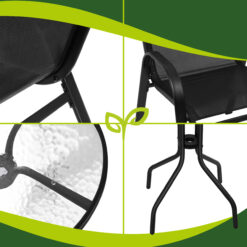 Aiamööbli komplekt – laud ja 2 tooli Soodukas.Com