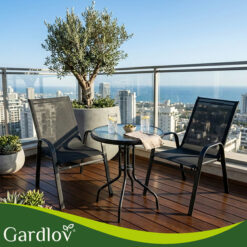 Aiamööbli komplekt – laud ja 2 tooli Soodukas.Com