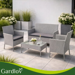 Aiamööbli komplekt – diivan, 2 tugitooli ja laud Soodukas.Com