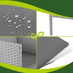 Aiamööbli komplekt – diivan, 2 tugitooli ja laud Soodukas.Com