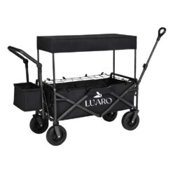 Kokkupandav transpordikäru varikatusega Soodukas.Com