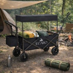 Kokkupandav transpordikäru varikatusega Soodukas.Com