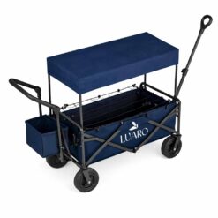 Kokkupandav transpordikäru varikatusega Soodukas.Com