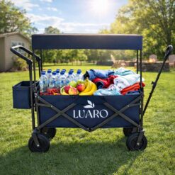 Kokkupandav transpordikäru varikatusega Soodukas.Com