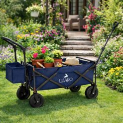 Kokkupandav transpordikäru varikatusega Soodukas.Com