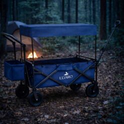 Kokkupandav transpordikäru varikatusega Soodukas.Com